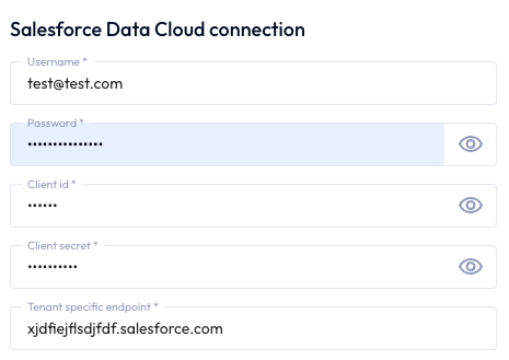 Salesforce configuration