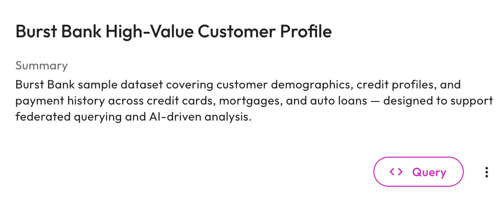 Data products in grid view