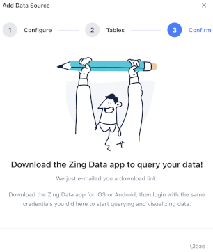 Zing Data confirm